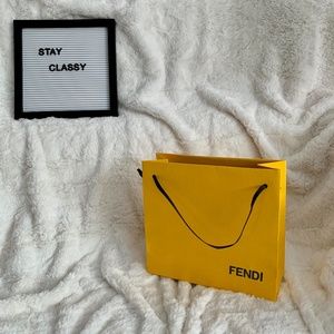 Authentic FENDI Gift bag